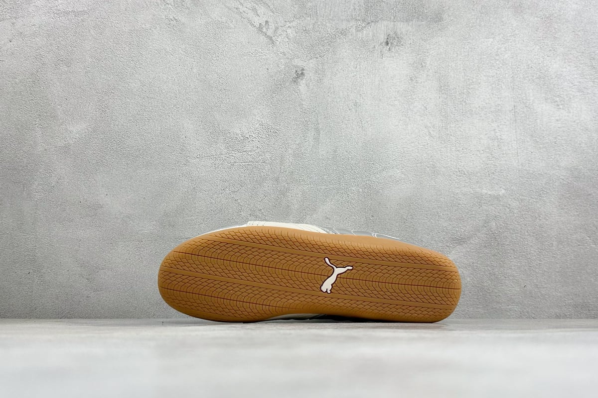 彪马 Puma Speedcet Etoile Wns 薄底德迅复古运动休闲赛车跑鞋 粉棕 鞋头实拍图
