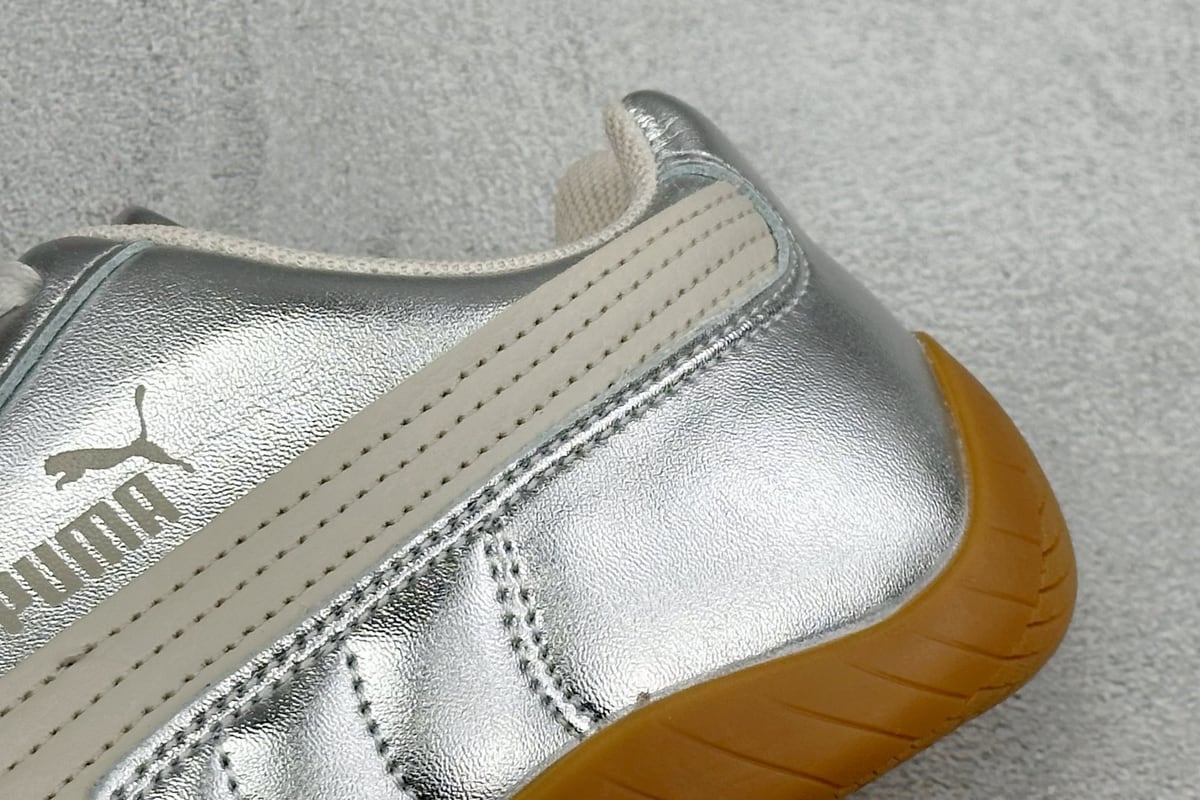 彪马 Puma Speedcet Etoile Wns 薄底德迅复古运动休闲赛车跑鞋 粉棕 细节实拍图