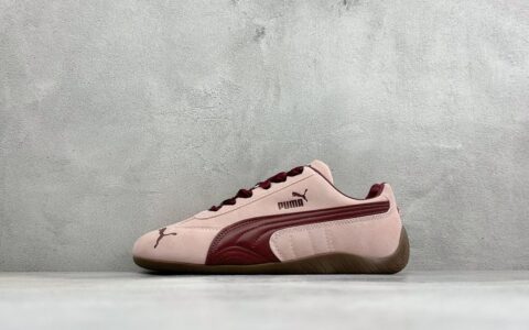 彪马Puma Speedcet Etoile Wns 薄底德迅复古运动休闲赛车跑鞋银白纯原版本 货号：408177-01