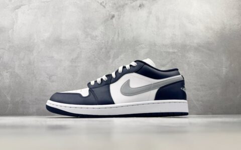 乔丹Air Jordan 1 白蓝纯原版本 货号：553558-141