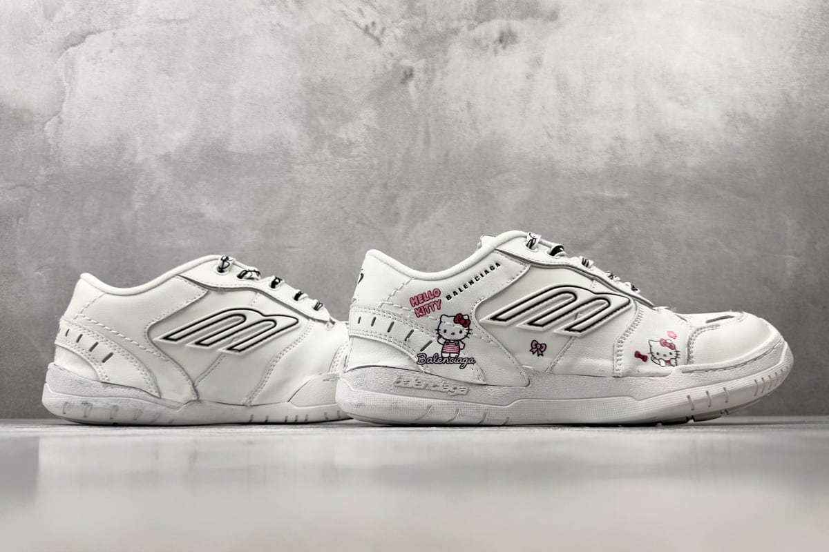 巴黎世家 Balenciaga Hamptons 最强性价比 白色 鞋底实拍图