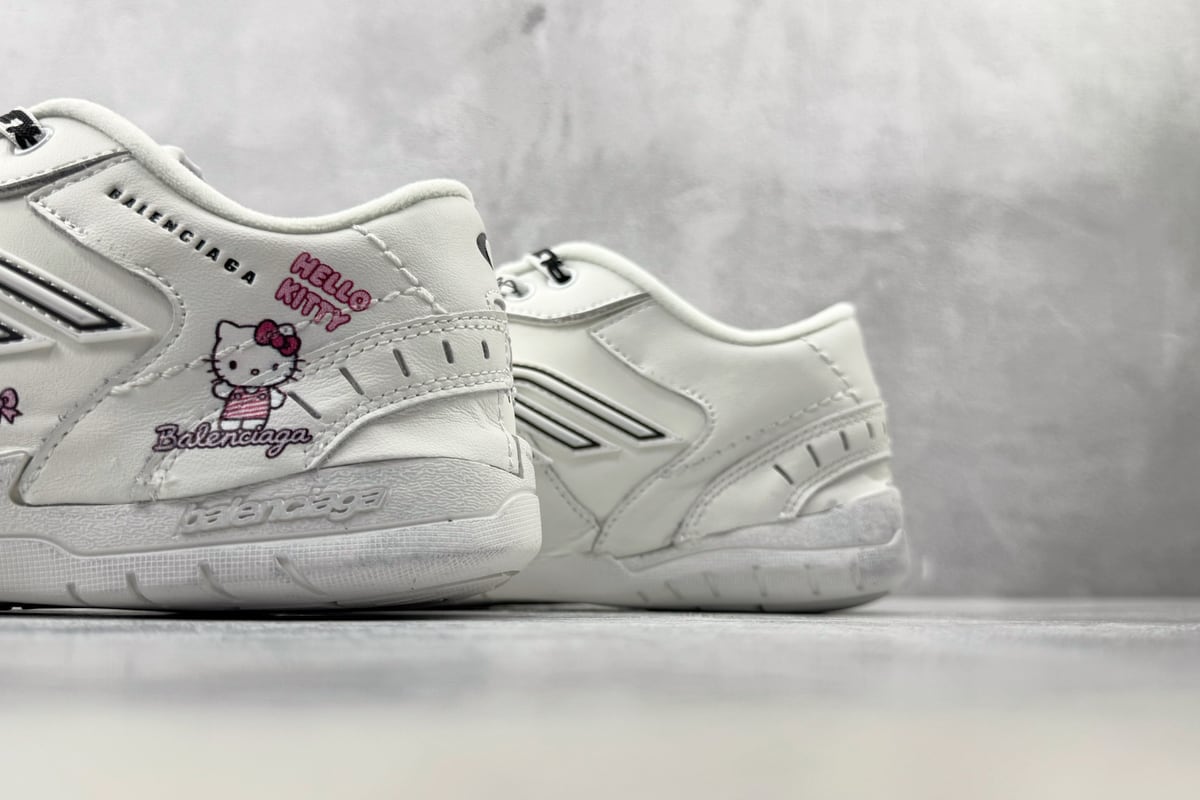 巴黎世家 Balenciaga Hamptons 最强性价比 白色 上脚实拍图