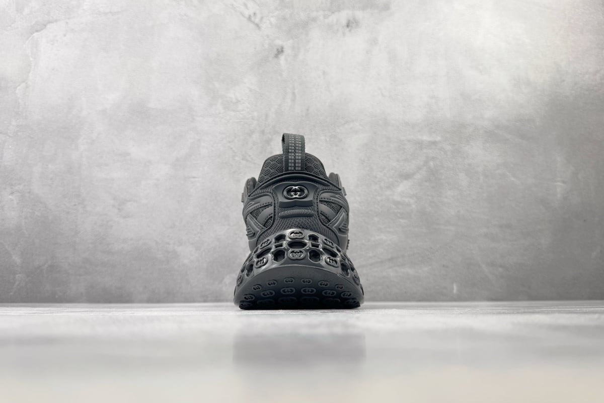 古驰 Gucci Cub3d 黑色 细节实拍图