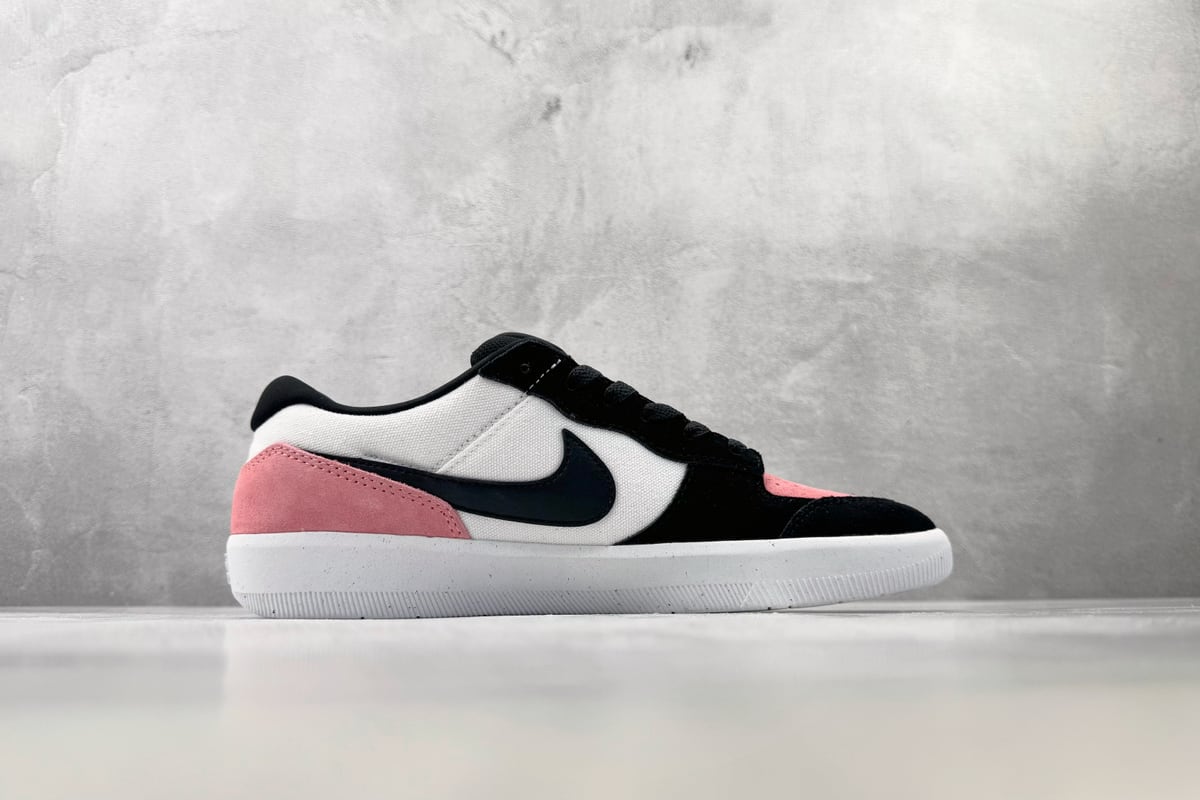 耐克 Nike SB Force 58 黑粉红 侧面实拍图