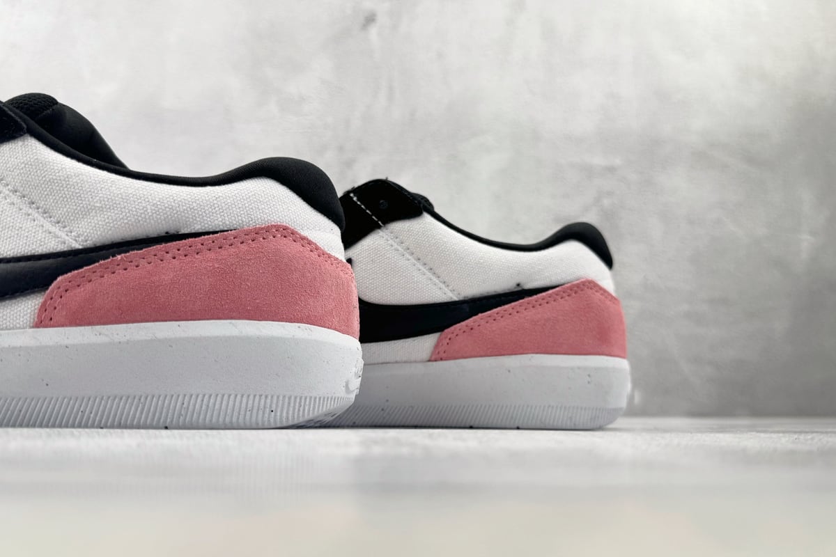 耐克 Nike SB Force 58 黑粉红 上脚实拍图
