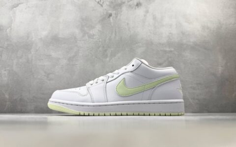 乔丹Air Jordan 1 黄白绿纯原版本 货号：DC0774-115