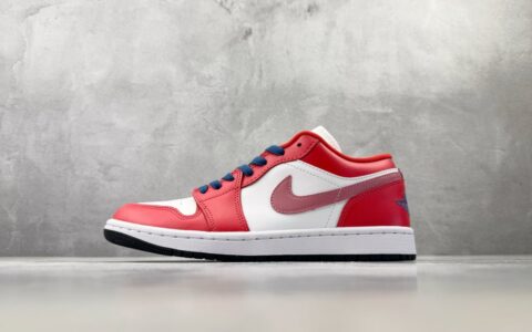 乔丹Air Jordan 1 白红蓝纯原版本 货号：DC0774-608