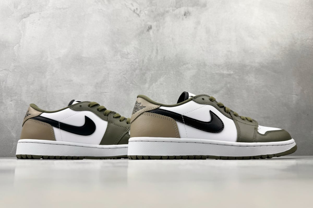 乔丹 Air Jordan 1 白棕 鞋底实拍图