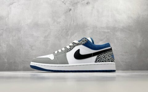 乔丹Air Jordan 1 批次白蓝黑纯原版本 货号：DM1199-140