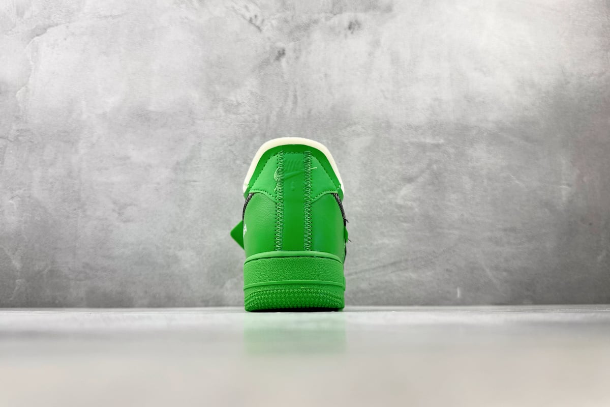 耐克 Nike OFF-WHITE x Air Force 1 "Green" 绿色 细节实拍图
