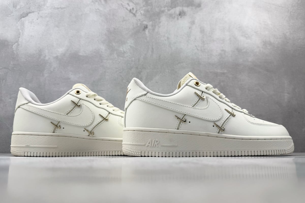 耐克 Nike Air Force 1 Mini Gold 白金 鞋底实拍图