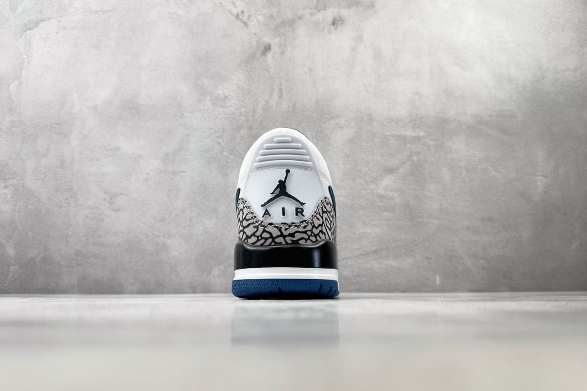 乔丹 Air Jordan Legacy 312 白蓝 细节实拍图