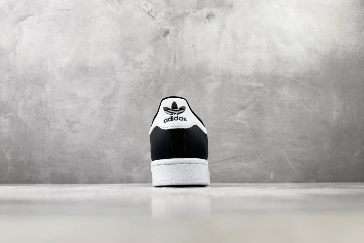 阿迪达斯 Adidas originals Vegan 黑白 细节实拍图