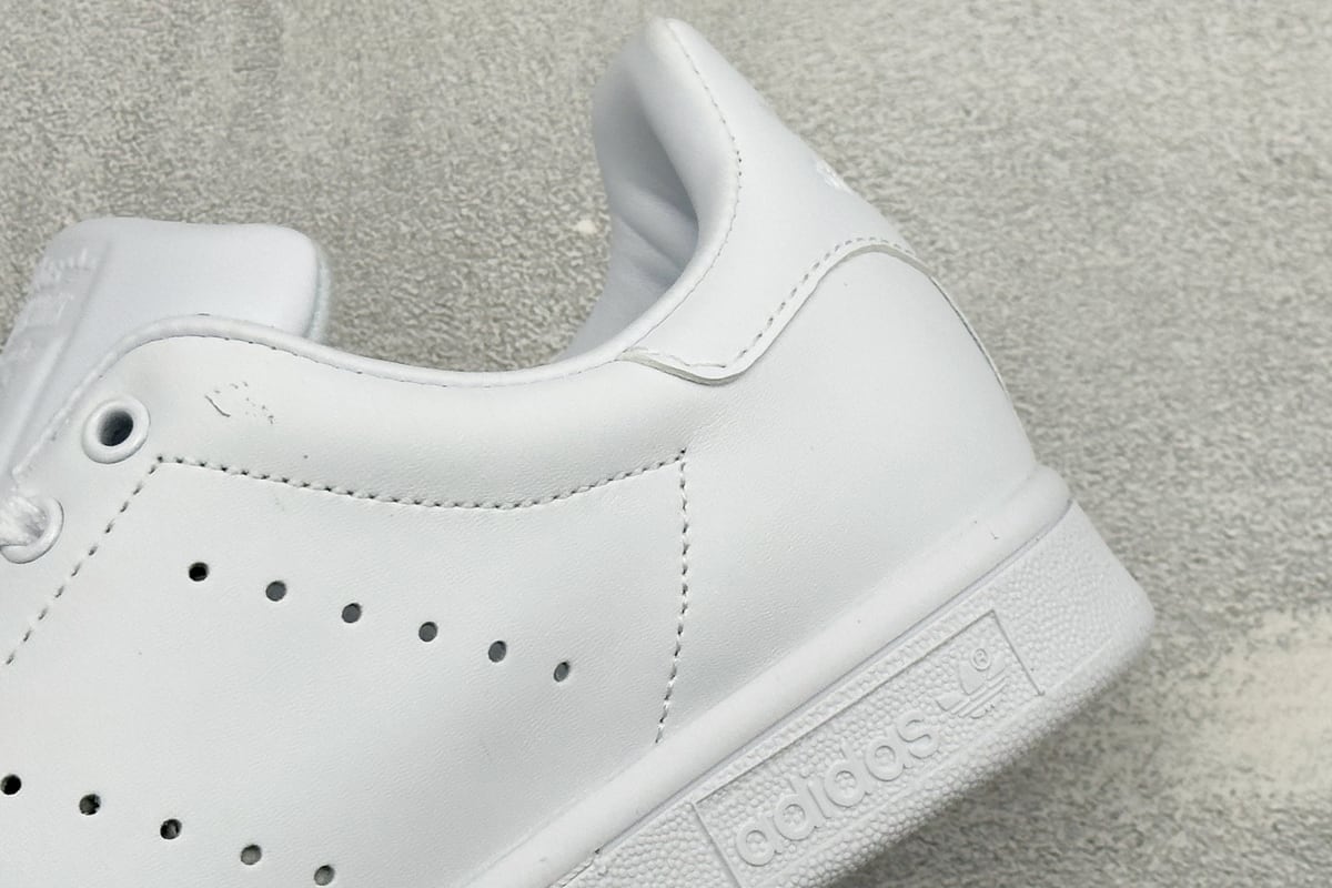 阿迪达斯 Adidas Stan Smith 80s 史密斯经典休闲板鞋 白 细节实拍图