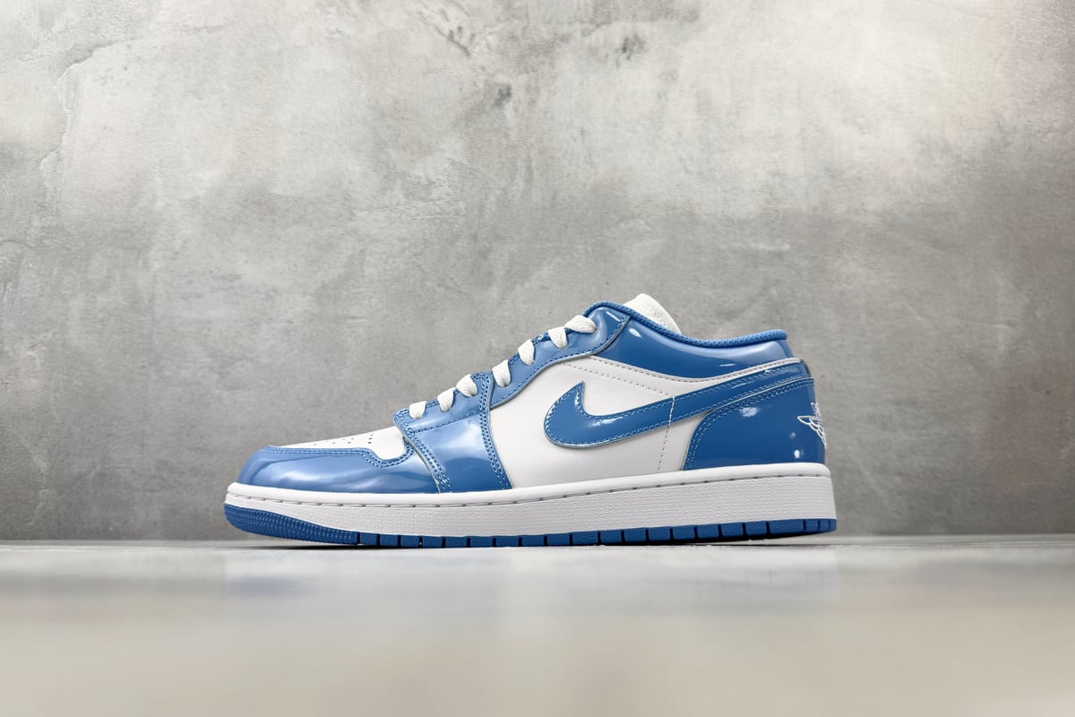 乔丹 Air Jordan 1 Legend Blue 蓝色 正面实拍图