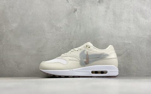 耐克Nike Air Max 1 初代复古气垫慢跑鞋由Tinker Hatfeld和Mark 白纯原版本 货号：FZ3590-272
