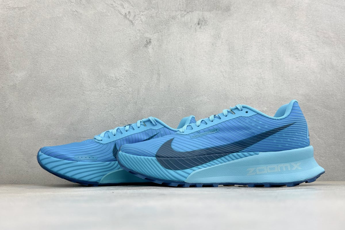 耐克 Nike Zoomx ACG Ultrafly Trail 越野跑步鞋 蓝 鞋跟实拍图