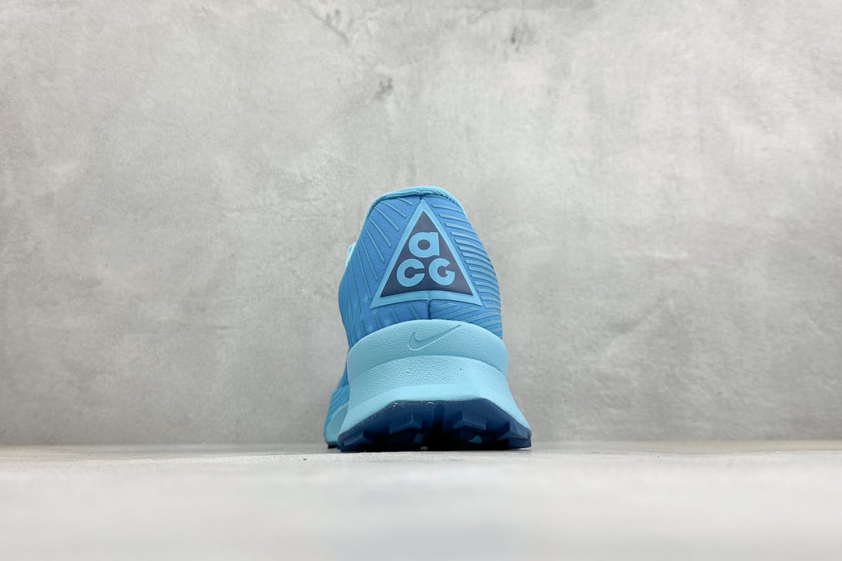 耐克 Nike Zoomx ACG Ultrafly Trail 越野跑步鞋 蓝 鞋底实拍图