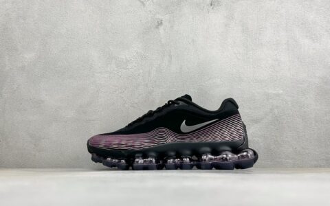 耐克Nike AIR LIQUID MAX 2026S 藤原浩联名毒箭蛙新款气垫跑步鞋黑粉紫纯原版本 货号：HF6334-002