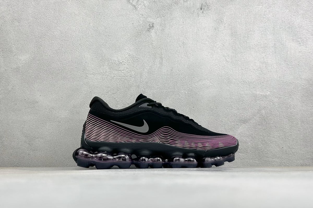 耐克 Nike AIR LIQUID MAX 2026S 藤原浩联名 黑粉紫 侧面实拍图