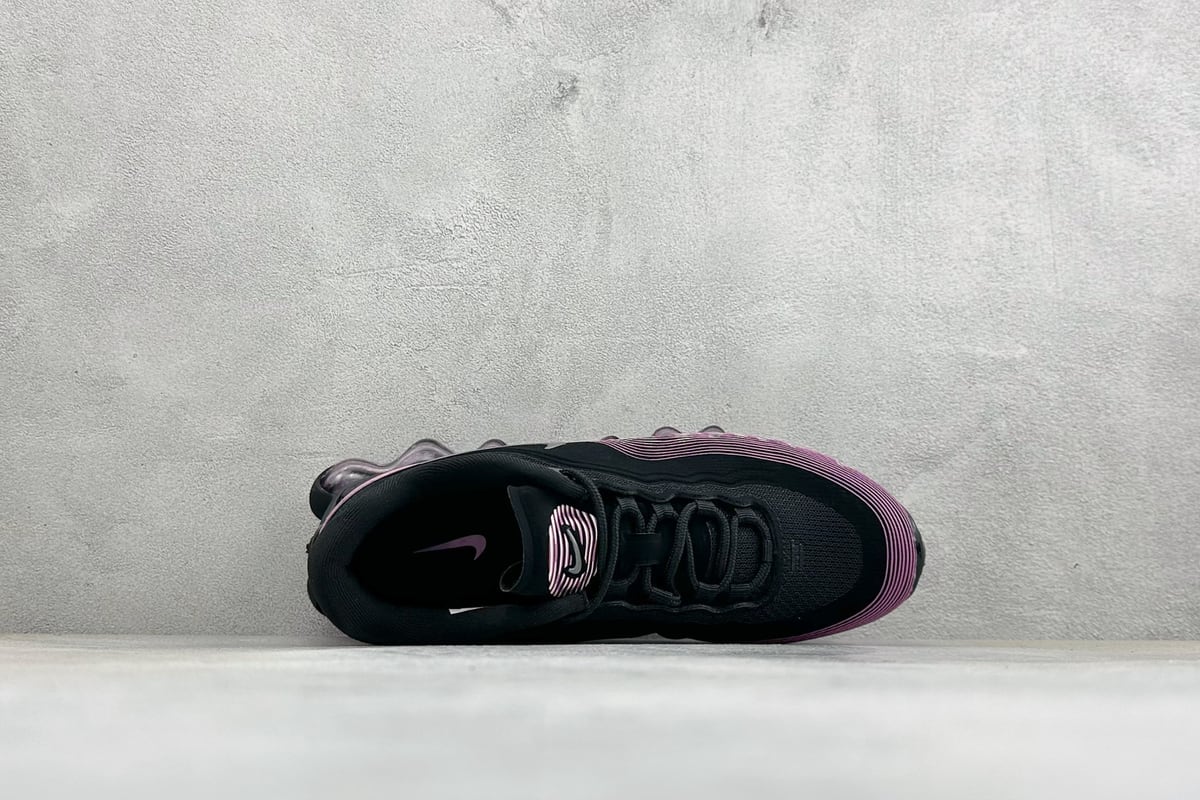 耐克 Nike AIR LIQUID MAX 2026S 藤原浩联名 黑粉紫 背面实拍图