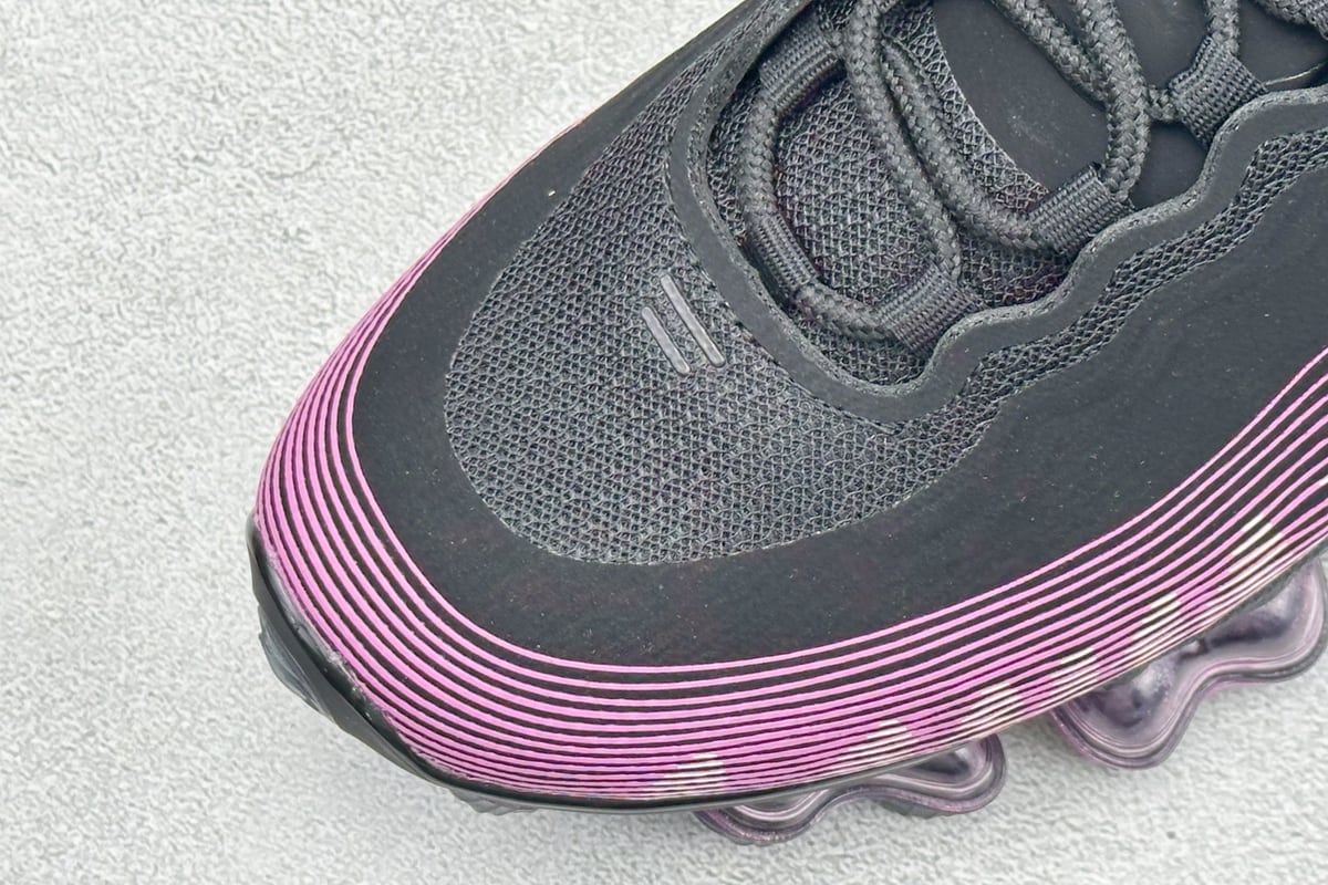 耐克 Nike AIR LIQUID MAX 2026S 藤原浩联名 黑粉紫 鞋标实拍图