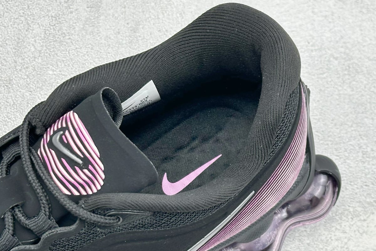 耐克 Nike AIR LIQUID MAX 2026S 藤原浩联名 黑粉紫 上脚实拍图