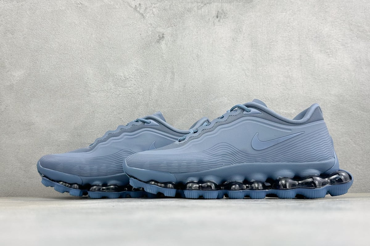 耐克 Nike AIR LIQUID MAX 2026S 藤原浩联名 蓝黑 鞋跟实拍图