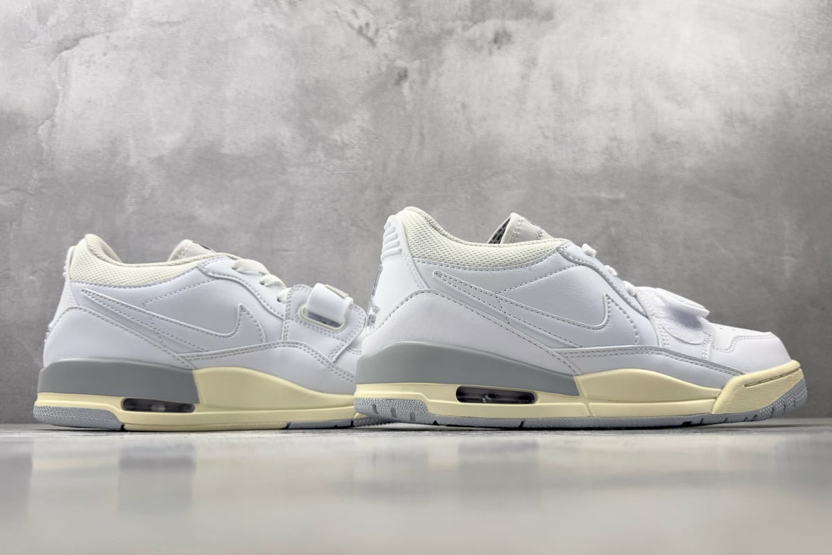 乔丹 Air Jordan Legacy 312 白色 鞋底实拍图