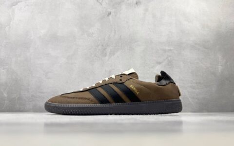 阿迪达斯Adidas originals × SONG FOR THE MUTE Samba OG 棕黑白纯原版本 货号：HP8256