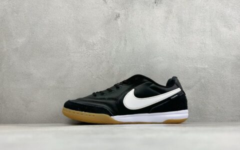 耐克Nike Tiempo Streetgato 传奇系列运动鞋黑白纯原版本 货号：HQ7017-010
