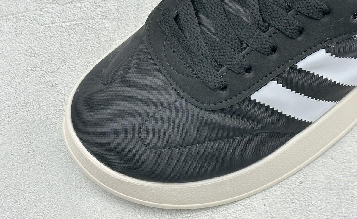 阿迪达斯 Adidas Originals Puffylette 黑白 鞋标实拍图