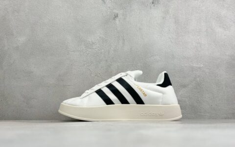 阿迪达斯Adidas Originals Puffylette 黑白纯原版本 货号：IE1435
