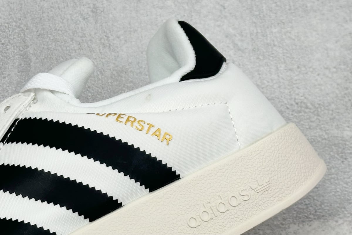 阿迪达斯 Adidas Originals Puffylette 黑白 细节实拍图