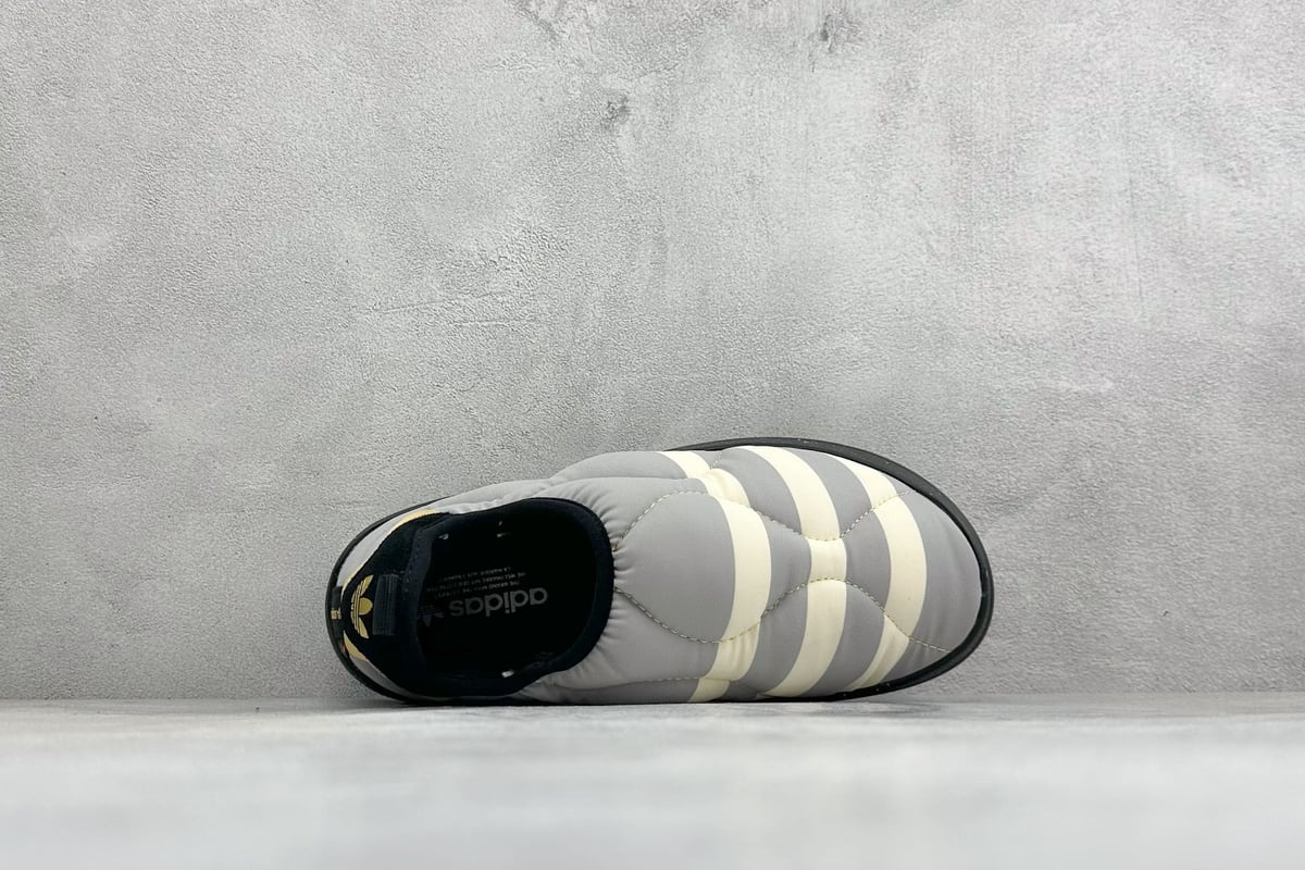 阿迪达斯 Adidas Originals Puffylette 灰黑白 背面实拍图