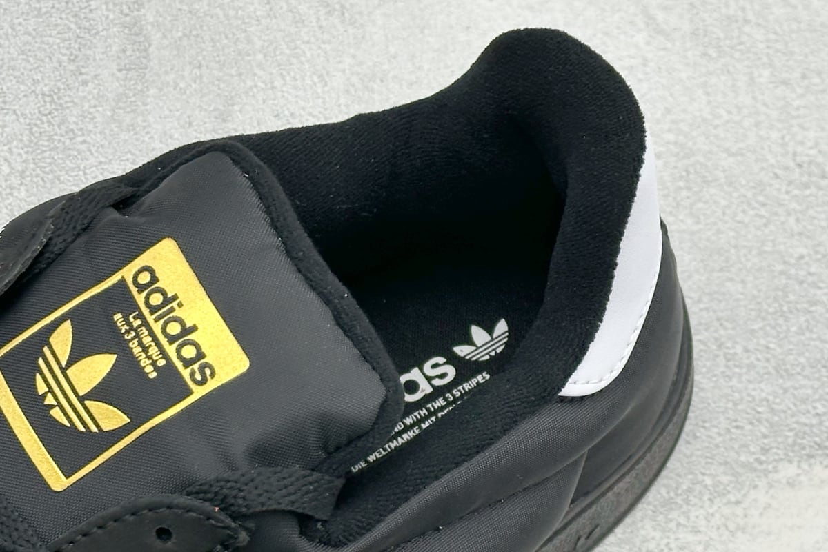 阿迪达斯 Adidas Originals Puffylette 黑白 上脚实拍图