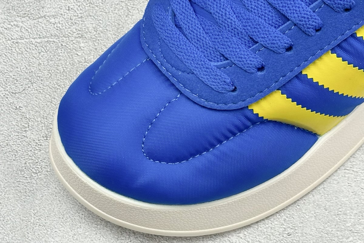 阿迪达斯 Adidas Originals Puffylette 蓝黄红 鞋标实拍图