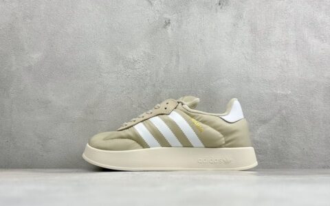 阿迪达斯Adidas Originals Puffylette 米白纯原版本 货号：IH5504