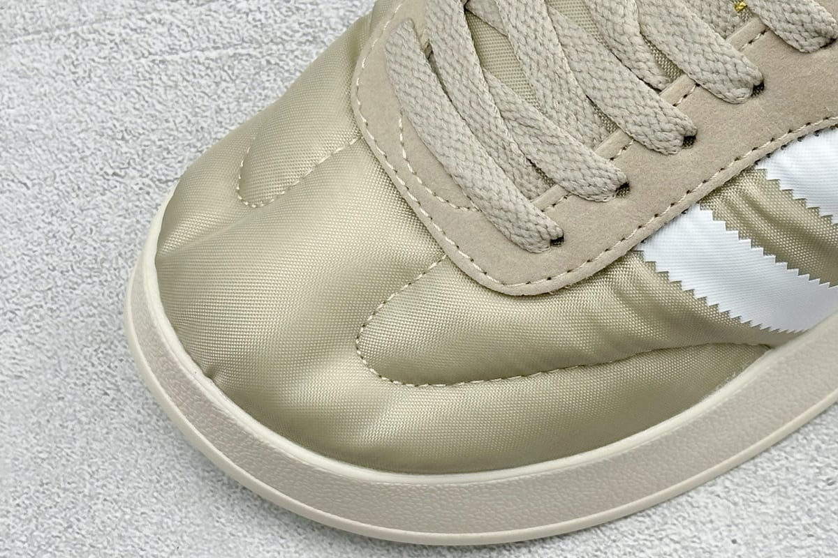 阿迪达斯 Adidas Originals Puffylette 米白 鞋标实拍图