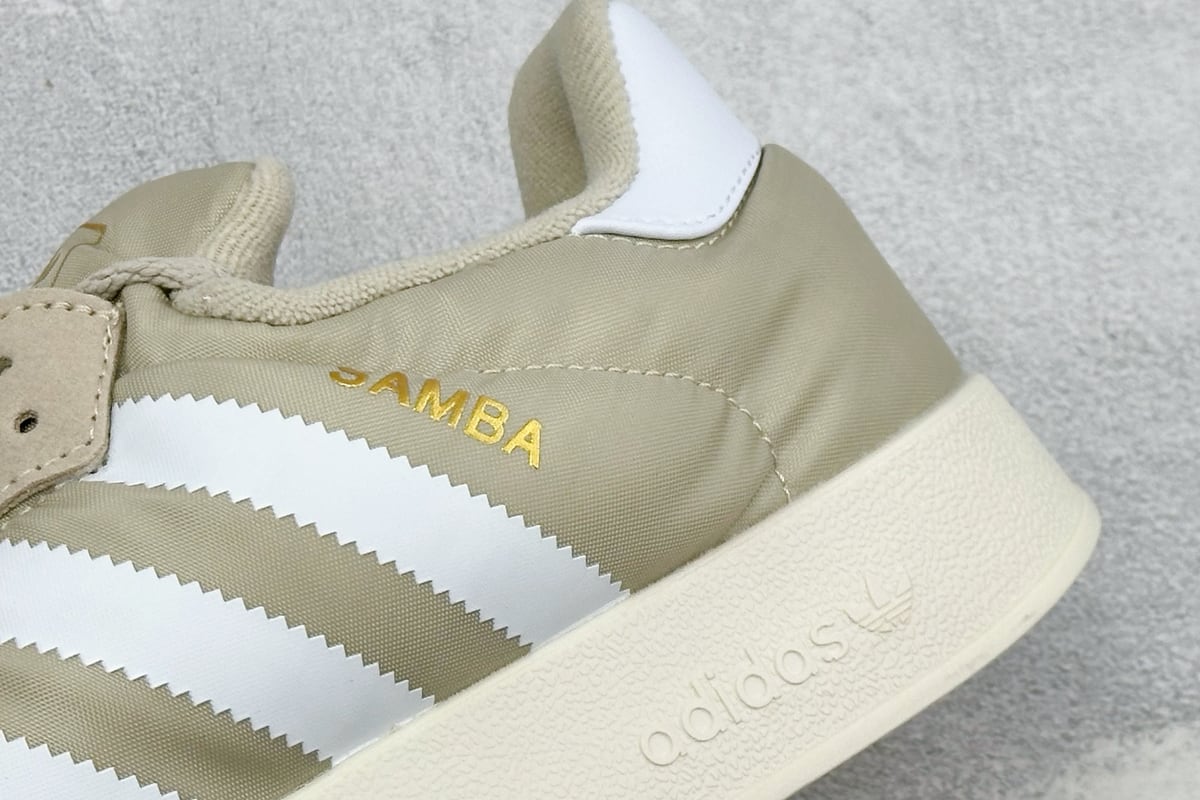 阿迪达斯 Adidas Originals Puffylette 米白 细节实拍图