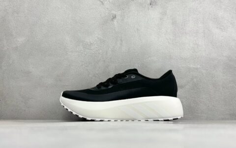 阿迪达斯Adidas HyperBoost Edge M 全新爆黑白花透气缓震跑步鞋纯原版本 货号：IH9455