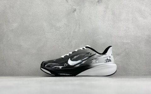 耐克Nike Air Zoom Pegasus 42 网面透气轻便耐磨跑鞋黑白纯原版本 货号：II7210-101