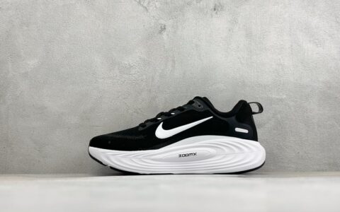 耐克Nike Vomero 19 舒适减震防滑低帮跑步鞋全掌ReactX泡绵黑白纯原版本 货号：IM8981-001