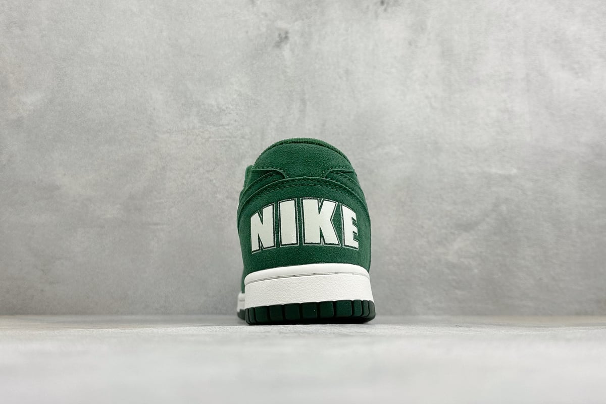 耐克 Nike BIG LOW 简约百搭 減震耐磨 低帮板鞋 绿白 鞋底实拍图
