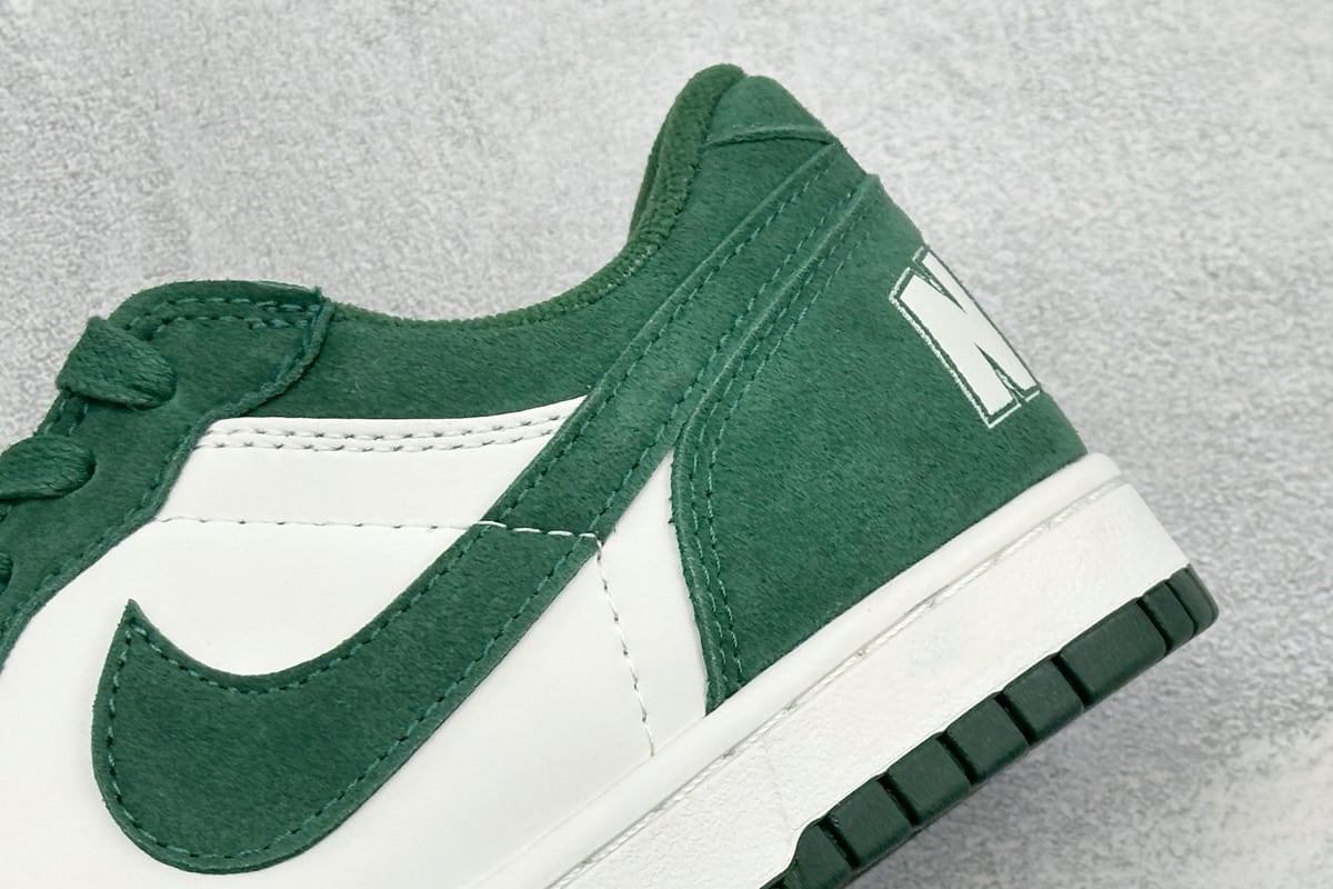 耐克 Nike BIG LOW 简约百搭 減震耐磨 低帮板鞋 绿白 细节实拍图