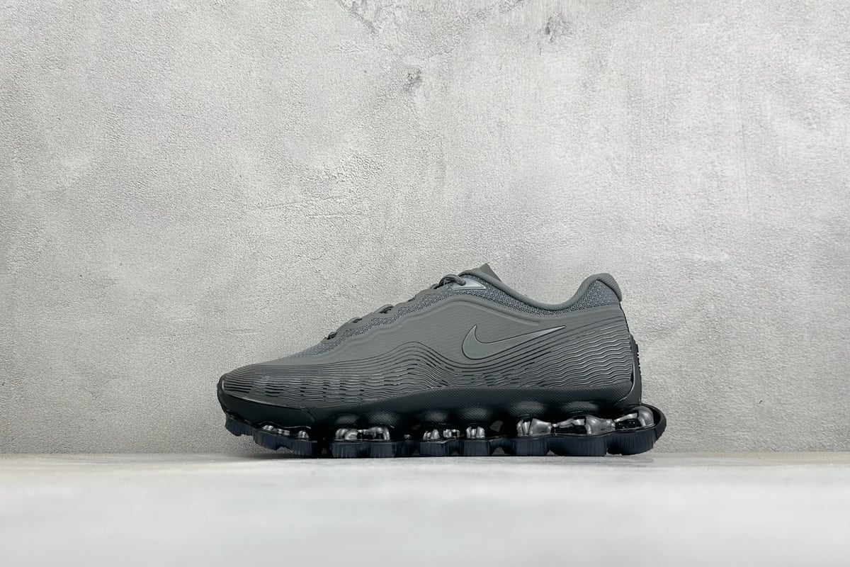 耐克 Nike AIR LIQUID MAX 2026S 藤原浩联名 灰黑 正面实拍图