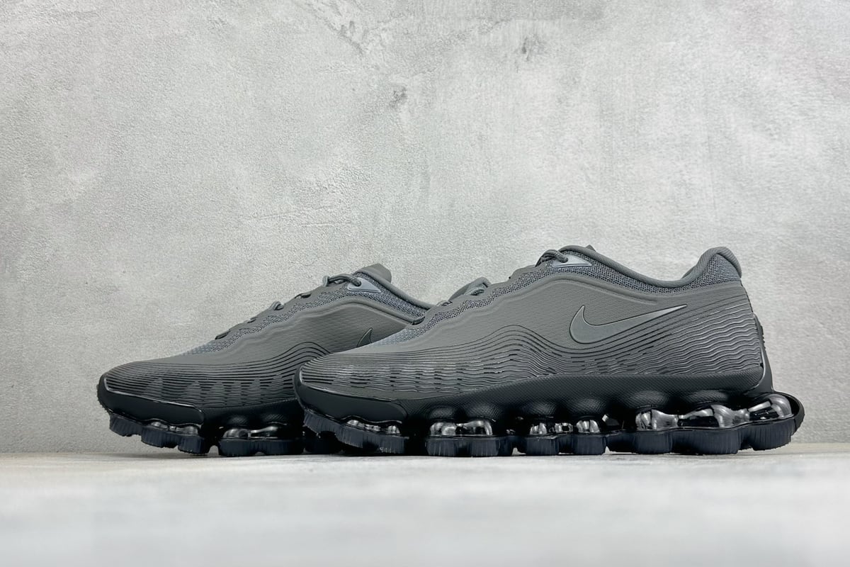 耐克 Nike AIR LIQUID MAX 2026S 藤原浩联名 灰黑 鞋跟实拍图