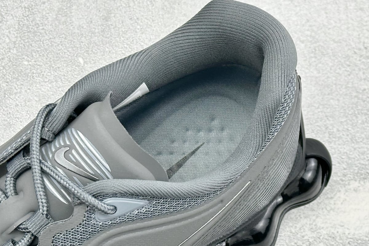 耐克 Nike AIR LIQUID MAX 2026S 藤原浩联名 灰黑 上脚实拍图