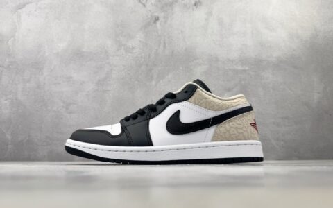 乔丹Air Jordan 1 SE 黑白棕橙纯原版本 货号：IQ5490-007