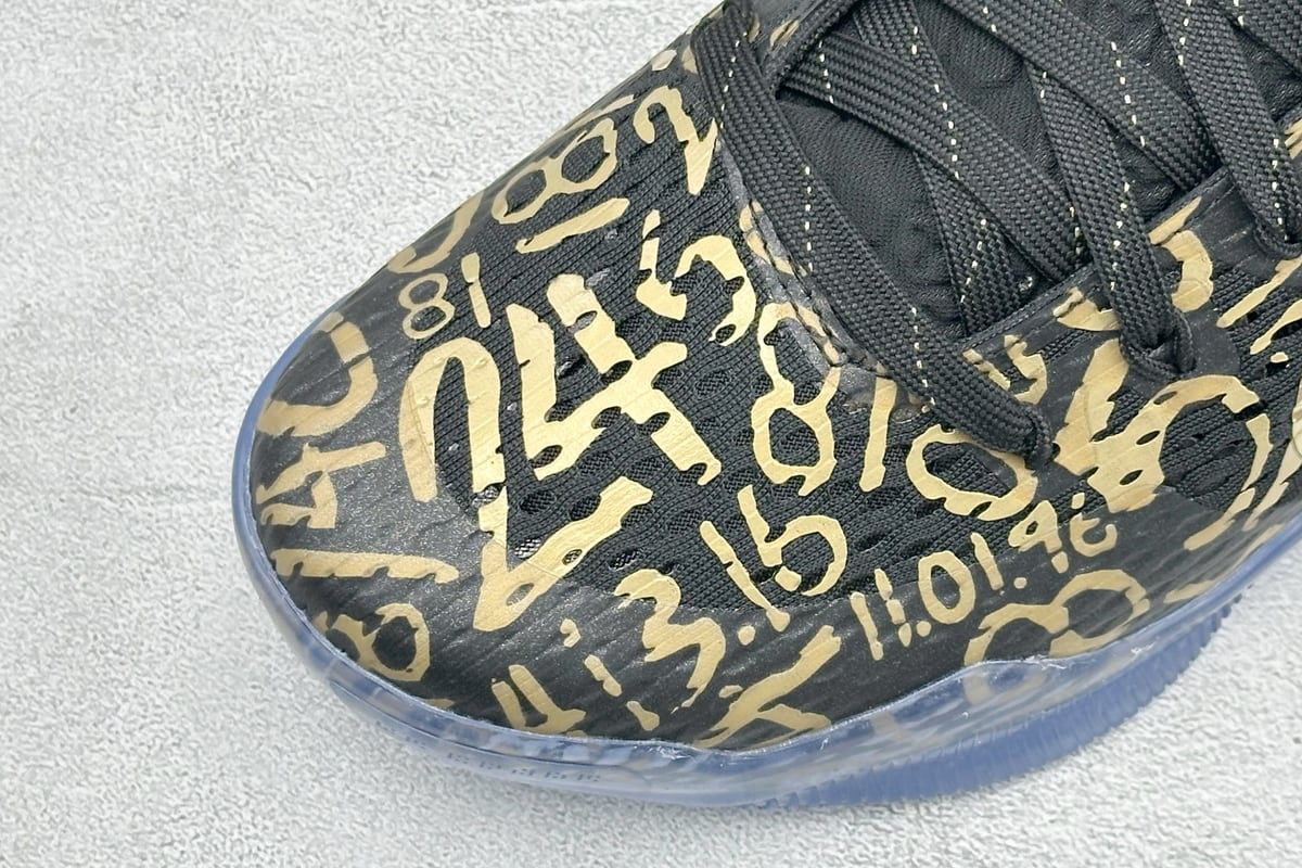 耐克 Nike Zoom Kobe 11 Protro 科比11黑金 S2 鞋标实拍图